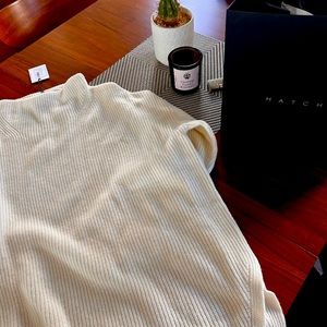 HATCH Collection The Cozy Shaker Turtleneck Maternity Sweater